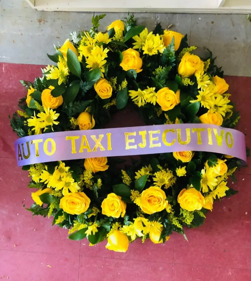 Corona Funebre Jardín Celestial